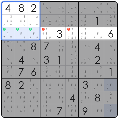 sudoku x wing technique
